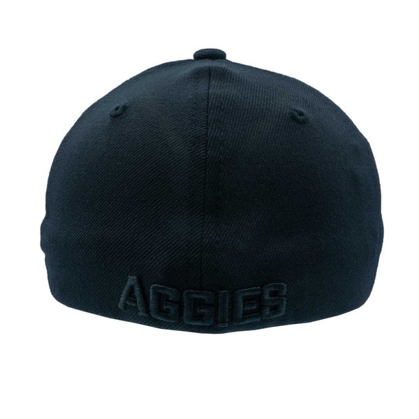 Blackout Aggie Bull Fitted Hat